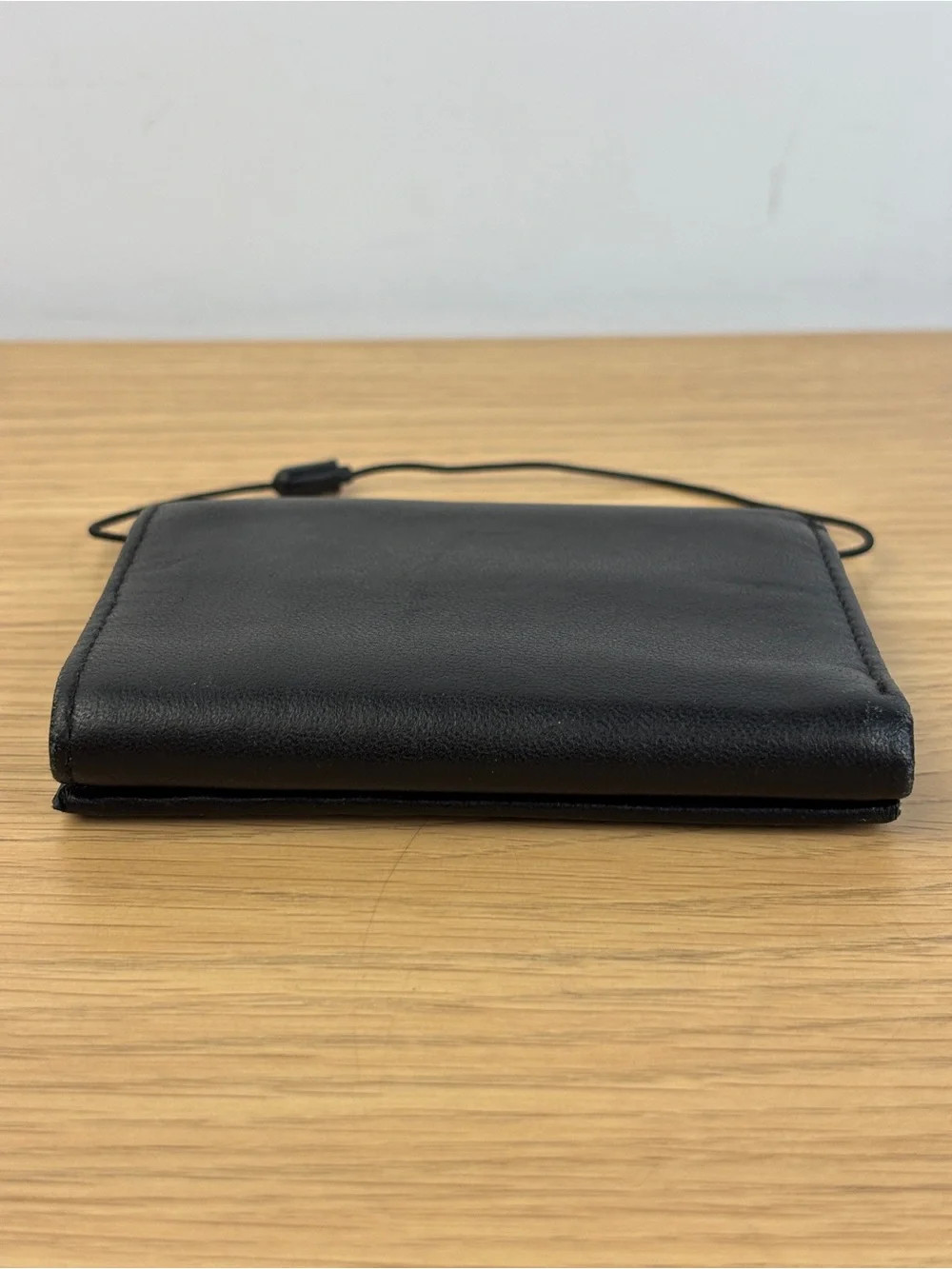 Pittsburgh Steelers Black Leather Wallet with Logo Patch NEW!